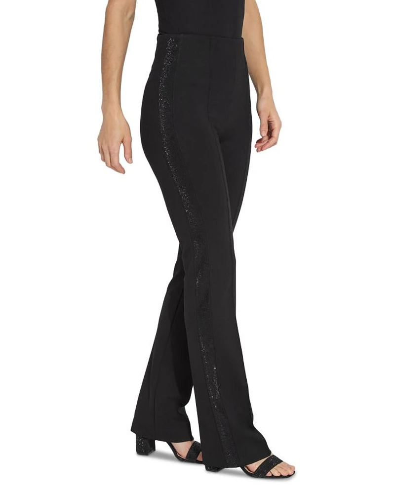 Rhinestone Stripe Pants