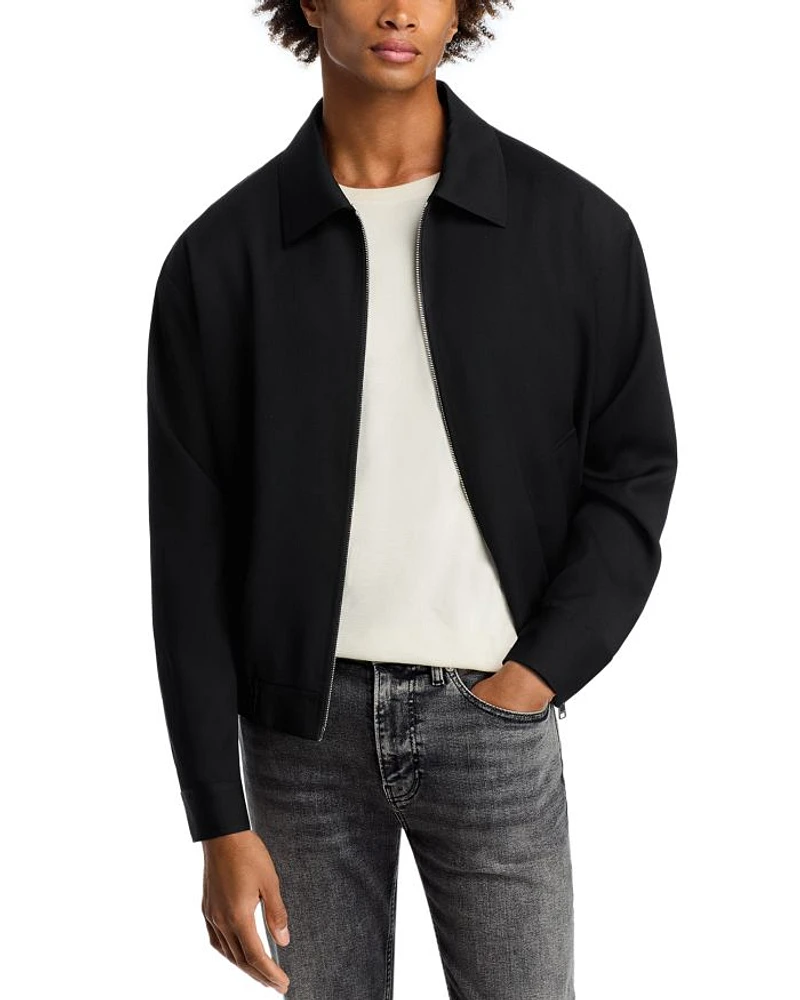 Men's Wool Blouson Jacket