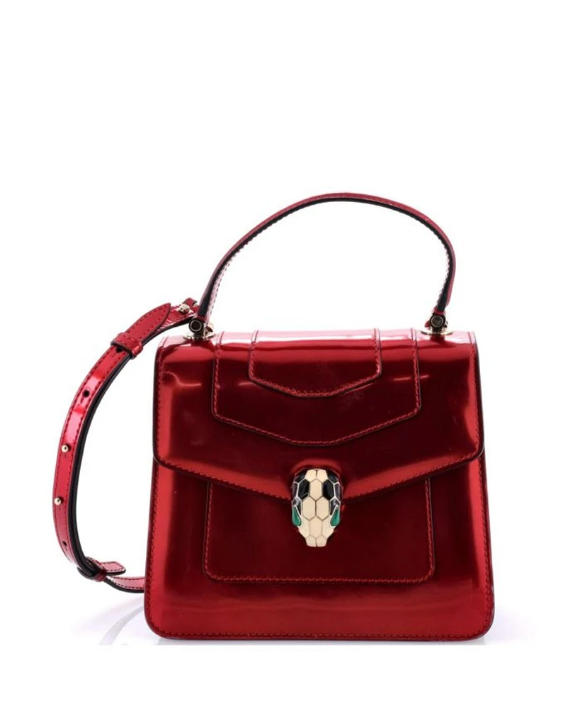 Small Serpenti Top Handle Bag Patent