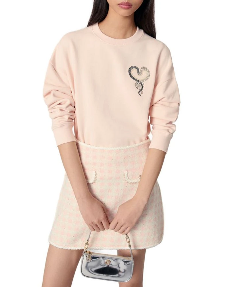 Embroidered Sweatshirt