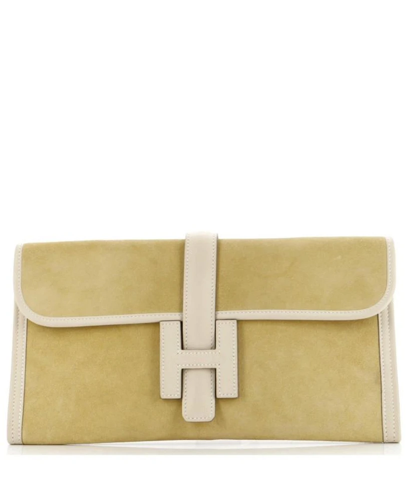 29 Jige Elan Clutch Doblis Suede