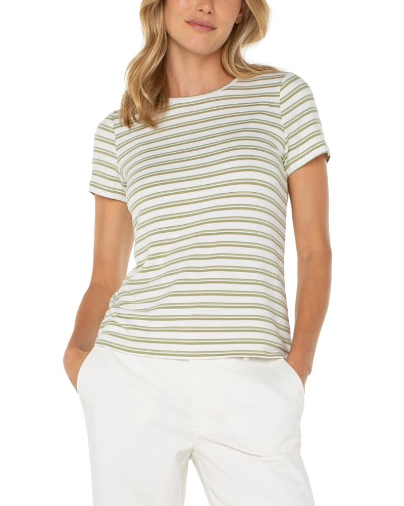 Slim Fit Crewneck Knit Tee