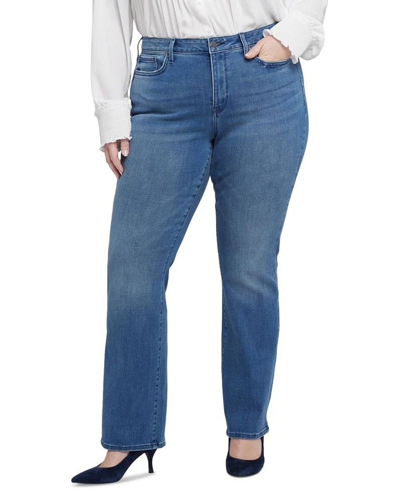Barbara High Rise Bootcut Jeans Cascade Wave