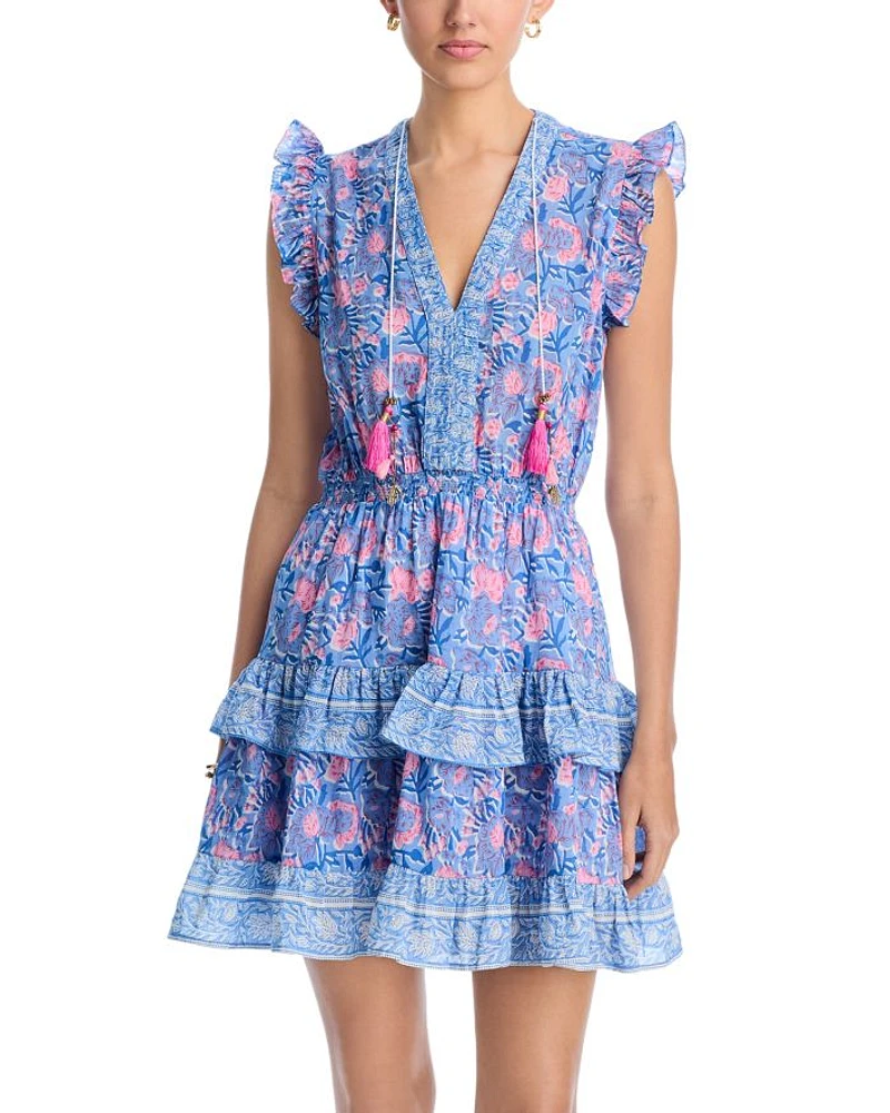 Olivia Ruffled Mini Dress