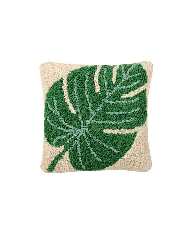 Monstera Cushion - 1' 3'' x 1' 3''