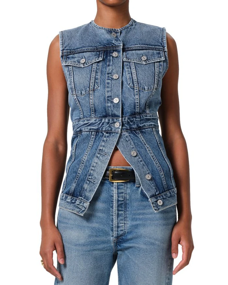 Idalene Denim Vest