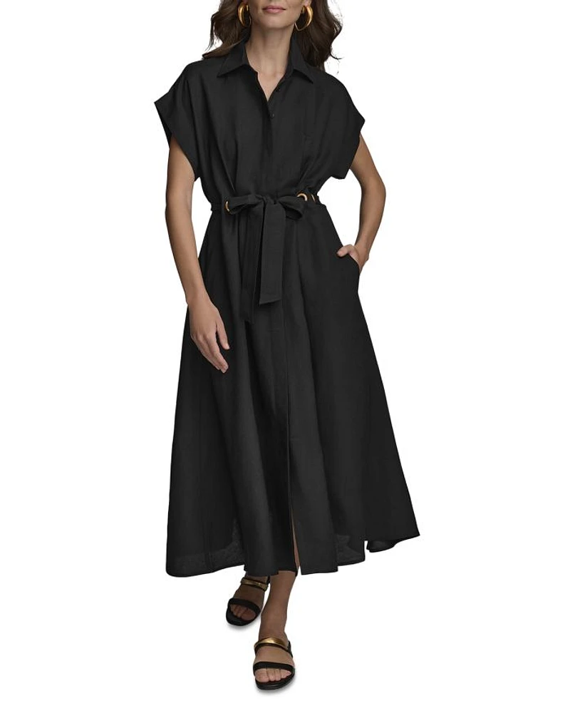 Belted Midi Dress
