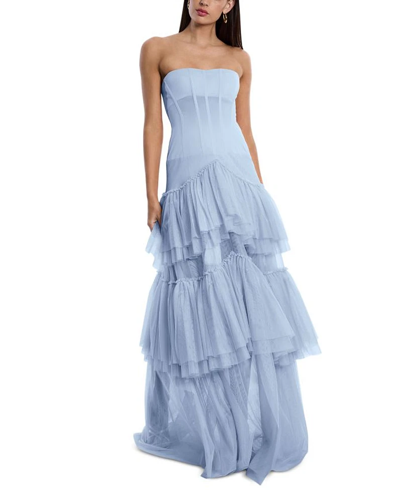 Strapless Corset Gown