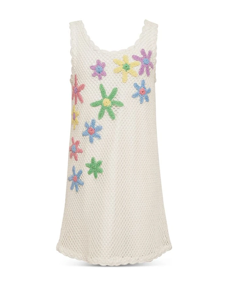Girls' Little Diana Crochet Coverup Dress - Kid, Big Kid