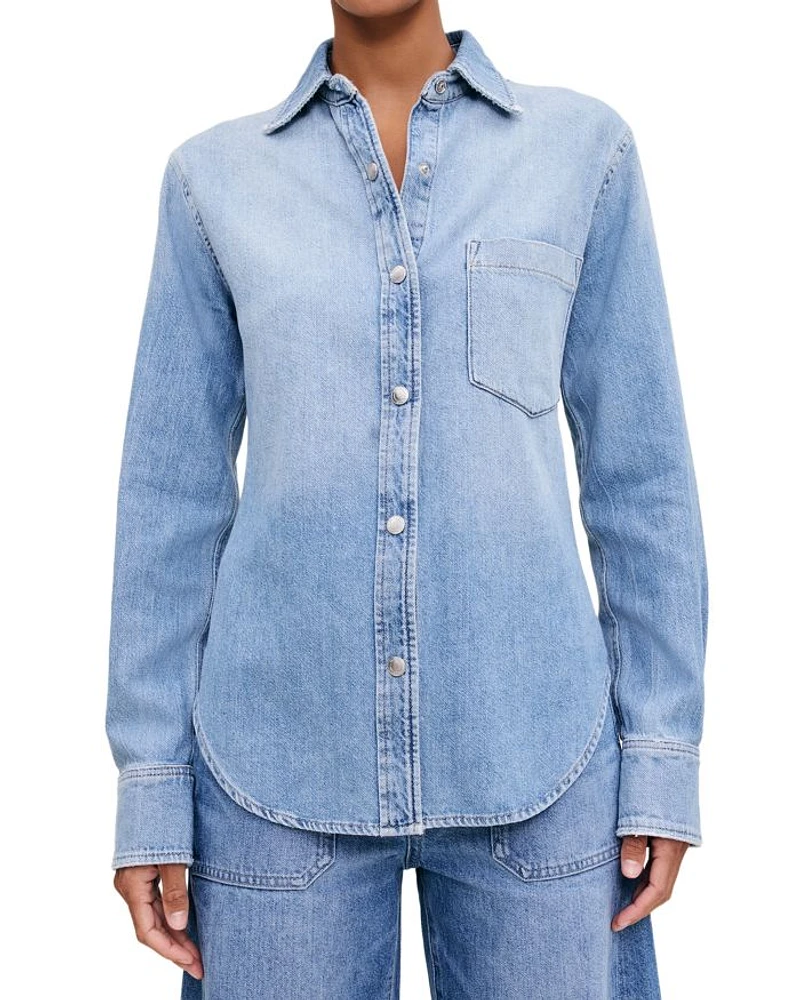 Aura Ines Denim Shirt