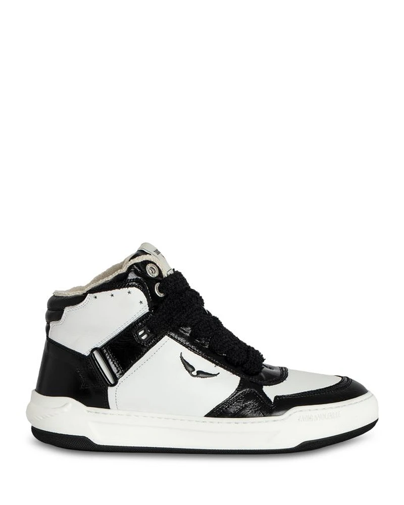 Women's High Wings Mid Top Sneakers