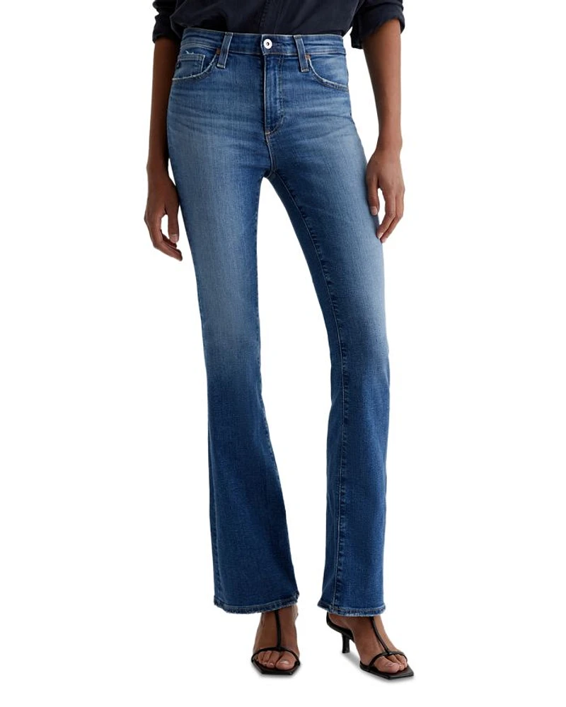 Farrah Mid Rise Bootcut Jeans Oceanside