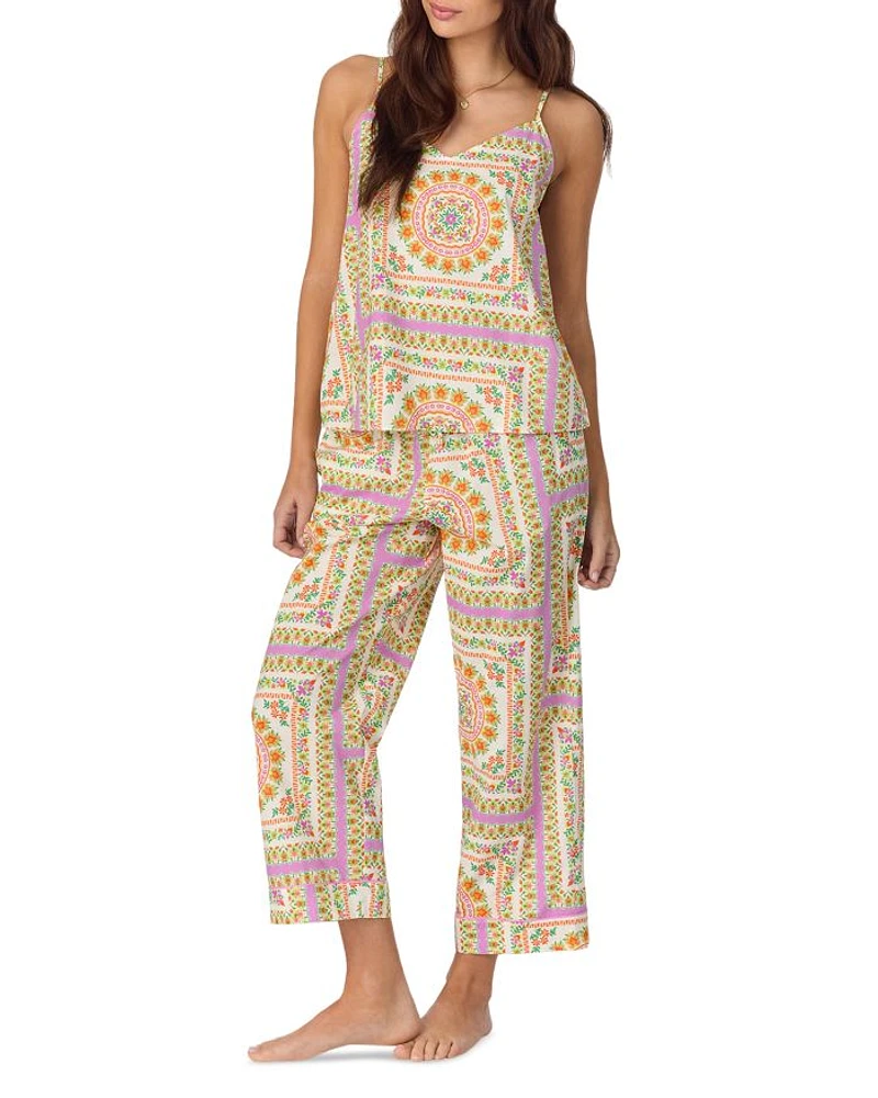 Cropped Pajama Set