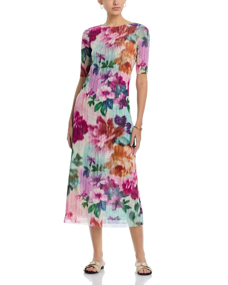 The Mesh Midi Dress