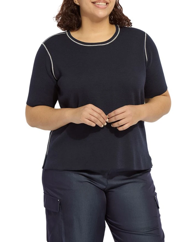 Odessa Reversible Short Sleeve Tee