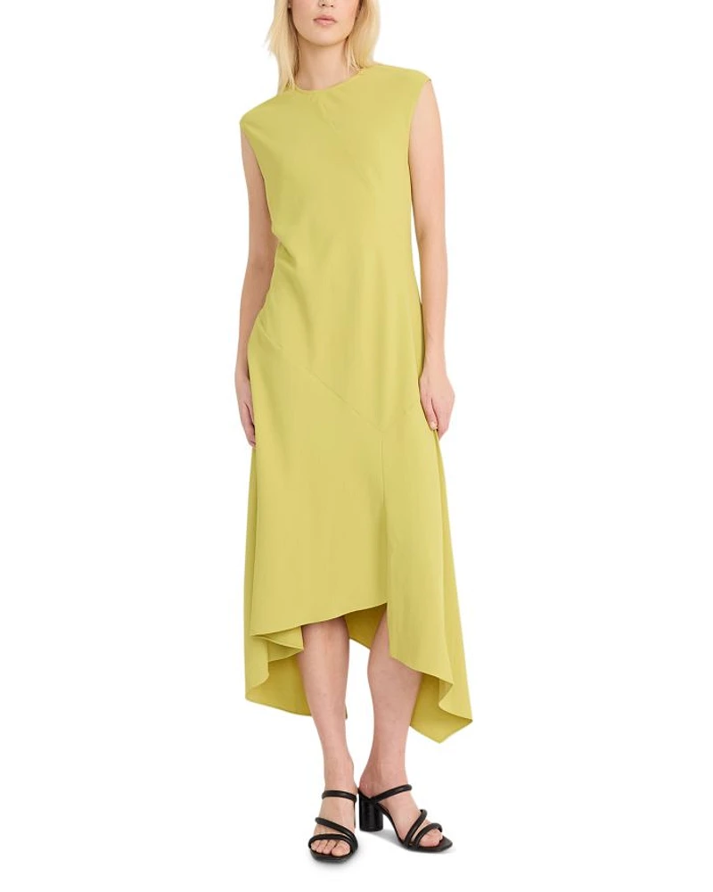 Beach Crepe Midi Dress