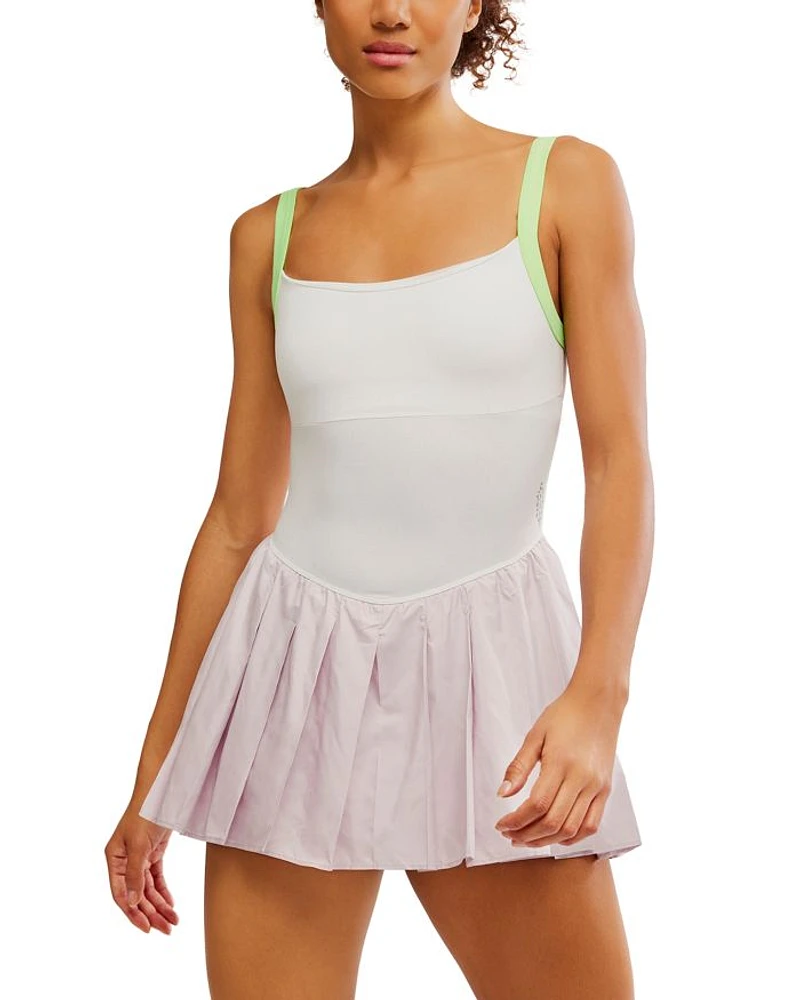 Swing Of Things Color Block Dress