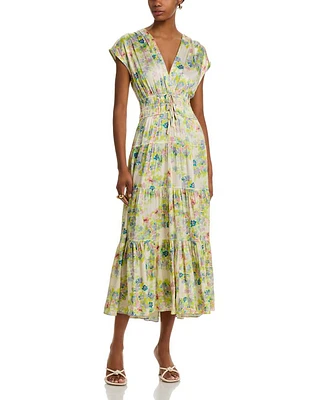 Fatima Floral Midi Dress