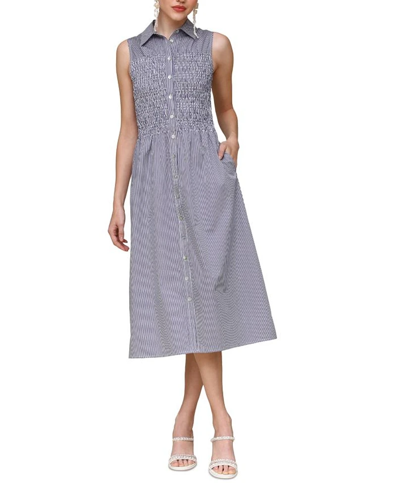 Pinstripe Dress