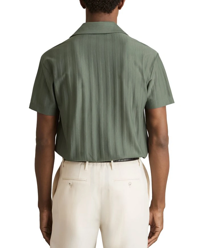 Sampson Textured Cuban Shirt