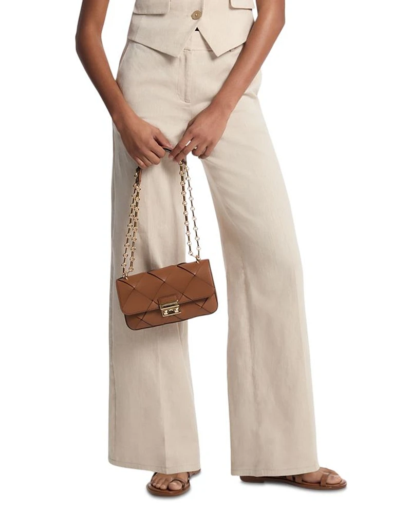Twill Wide Leg Pants