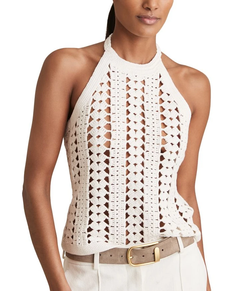 Cally Crocheted Halter Top
