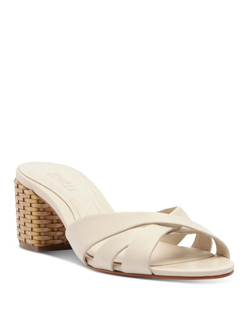 Women's Keefa Straw Heel Sandals