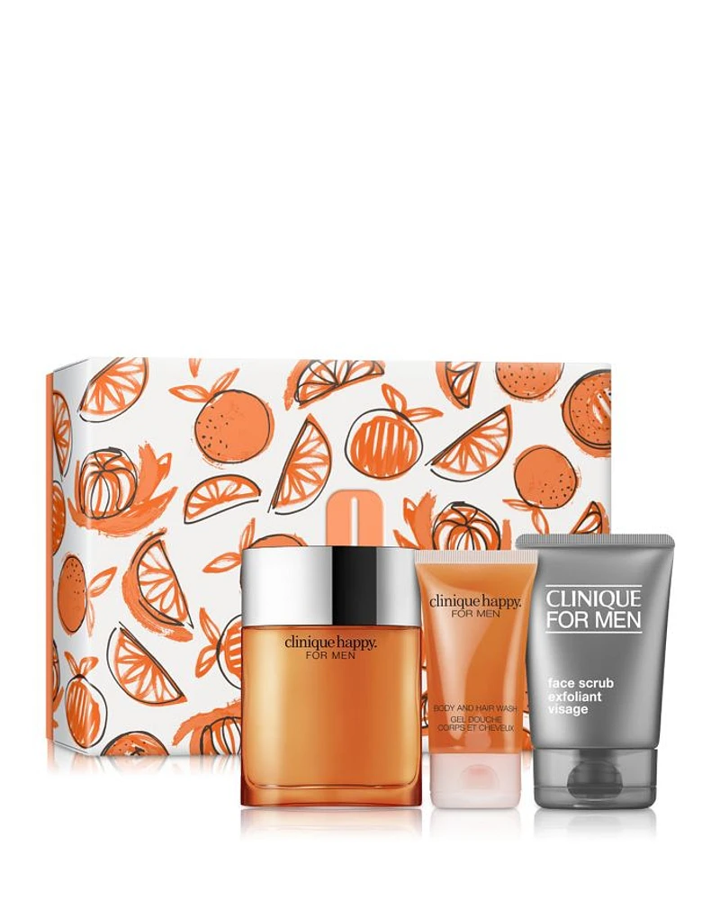 Happy For Him Men's Fragrance & Grooming Set ($180 value)