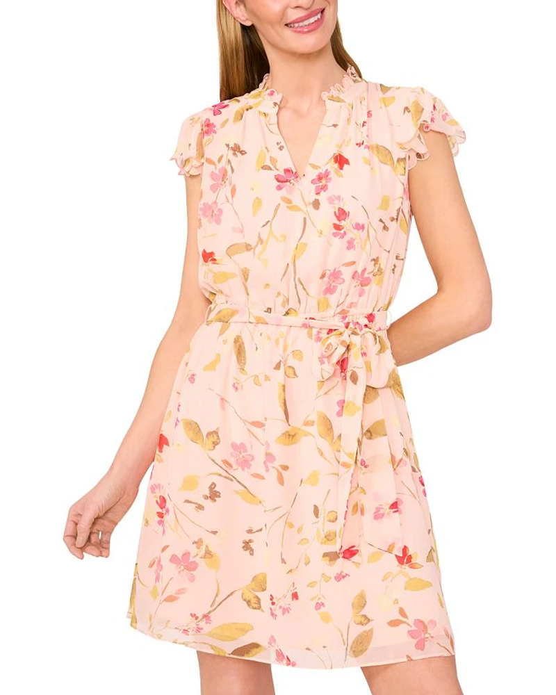 Scalloped Trim Dress