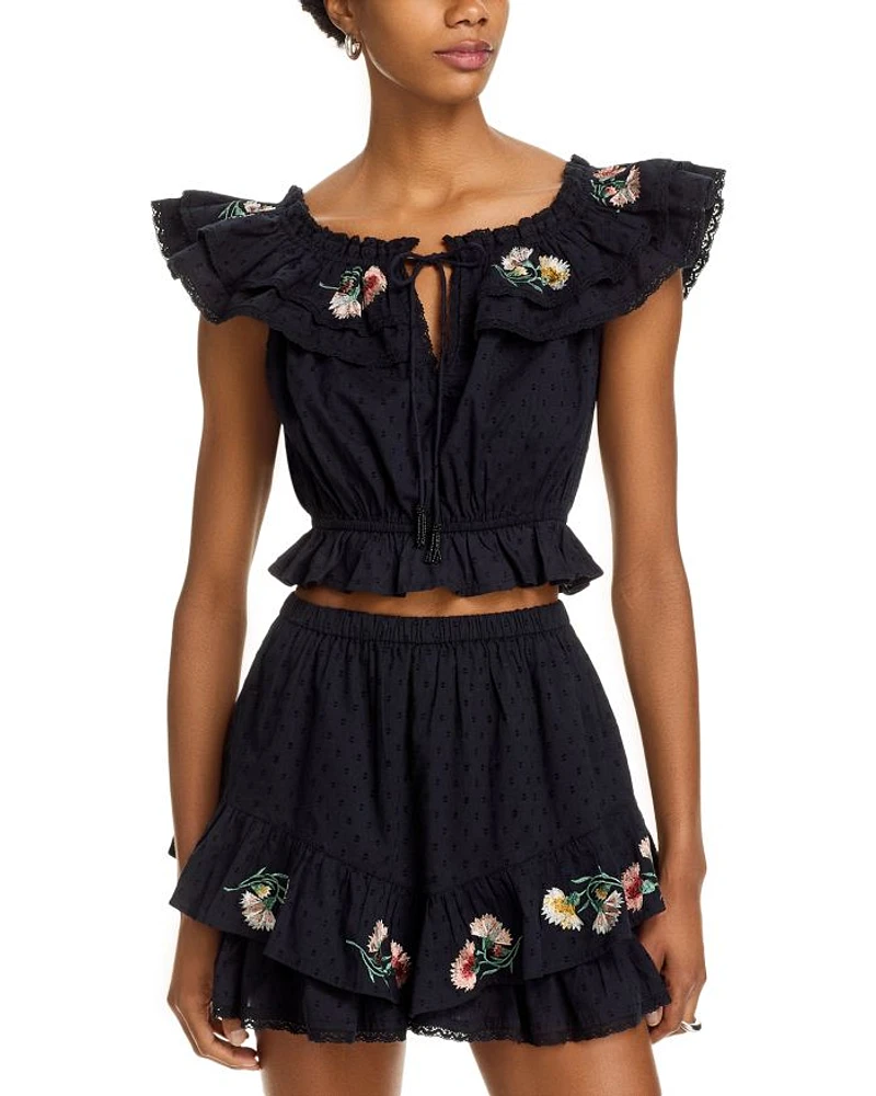 Embroidered Top