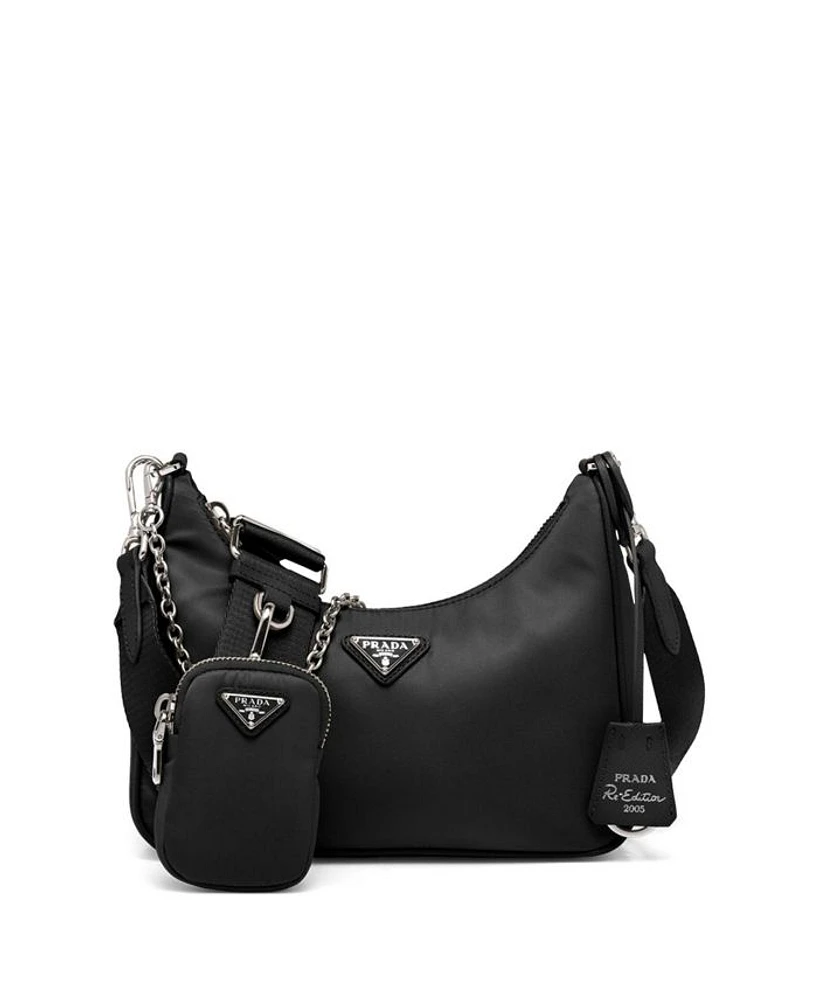 Re-Edition 2005 Re-Nylon Bag with Saffiano Mini