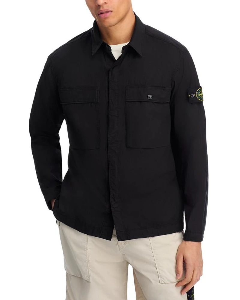 Snap Front Overshirt