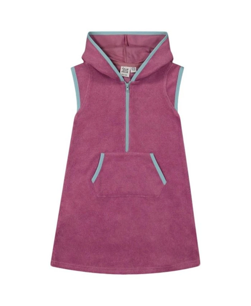 Hooded Terry Beach Dress - Big Kid