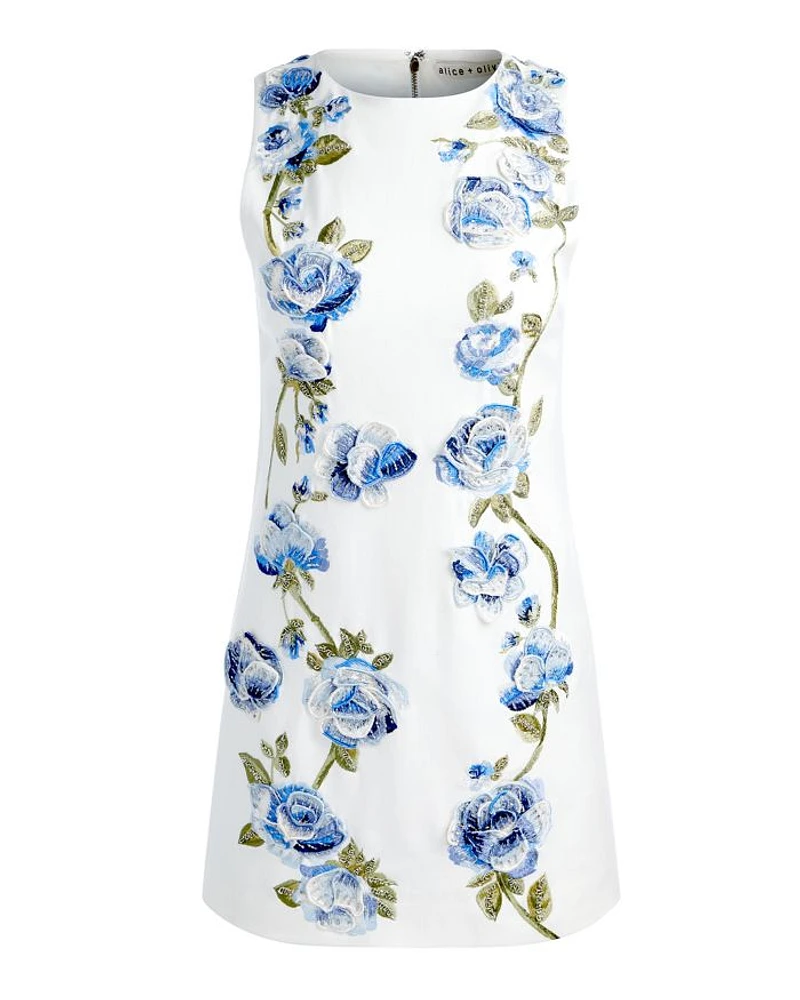 Clyde Embellished Mini Dress