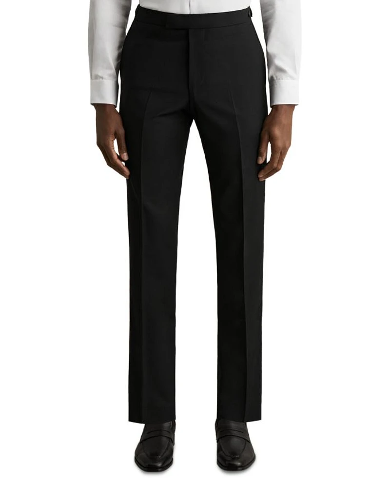 Slim Fit Plain Weave Mixer Trousers