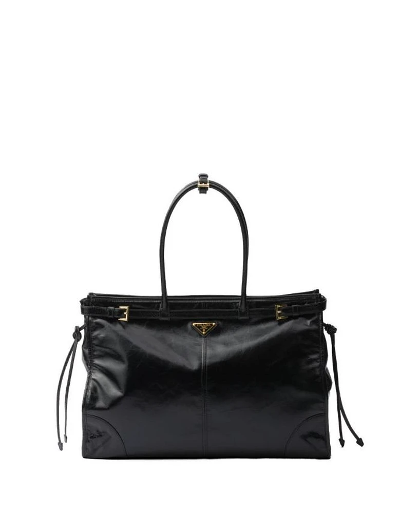 Bonnie Extra Large Convertible Leather Shoulder Handbag