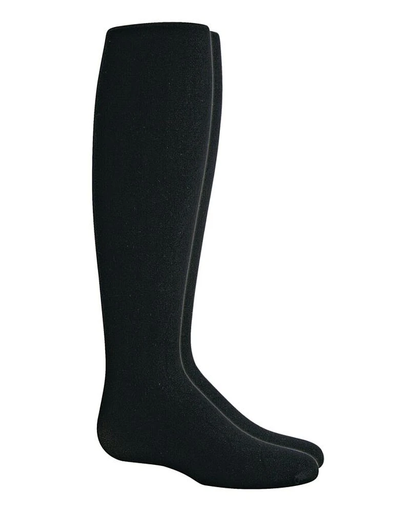Girls' 2-Pack Microfiber Tights - Big Kid