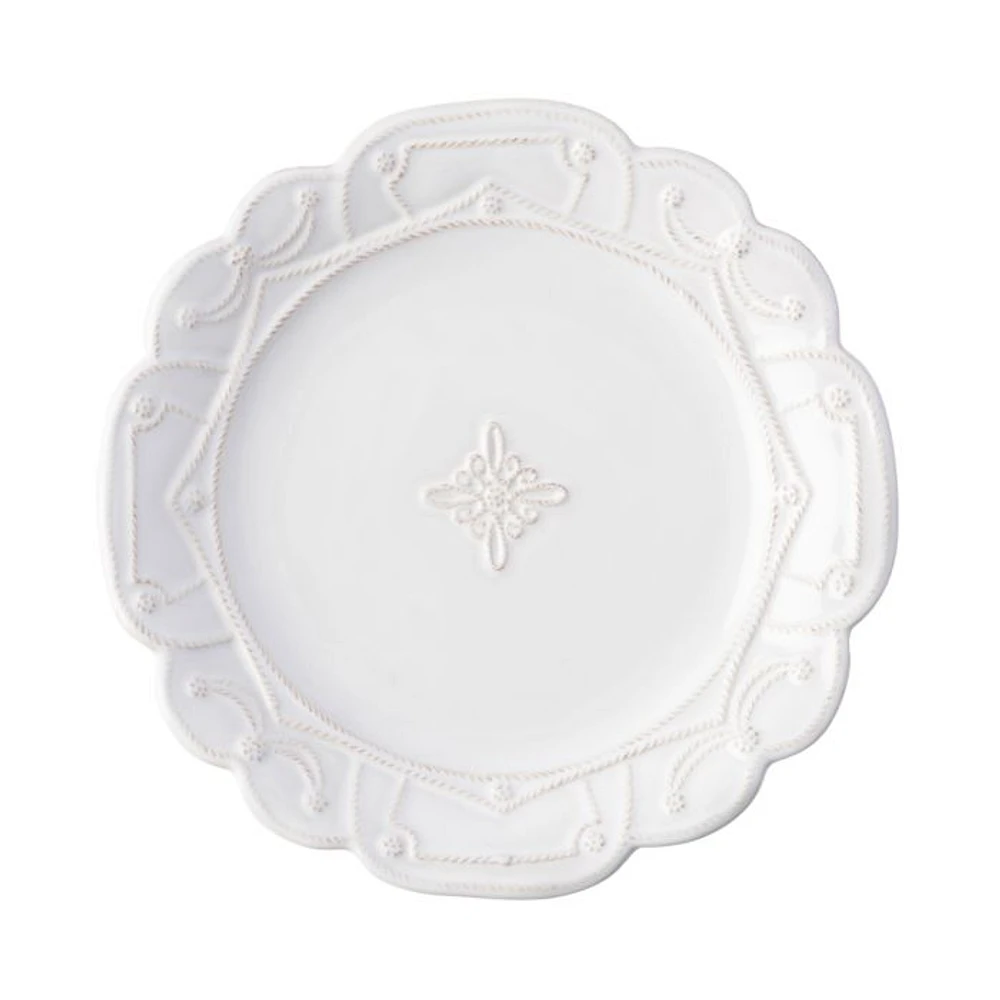 Jardins du Monde Whitewash Dinner Plate