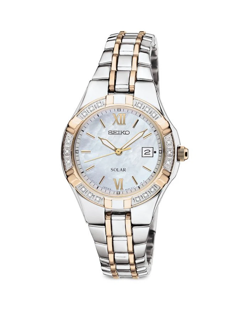 Diamond Solar Watch, 29mm
