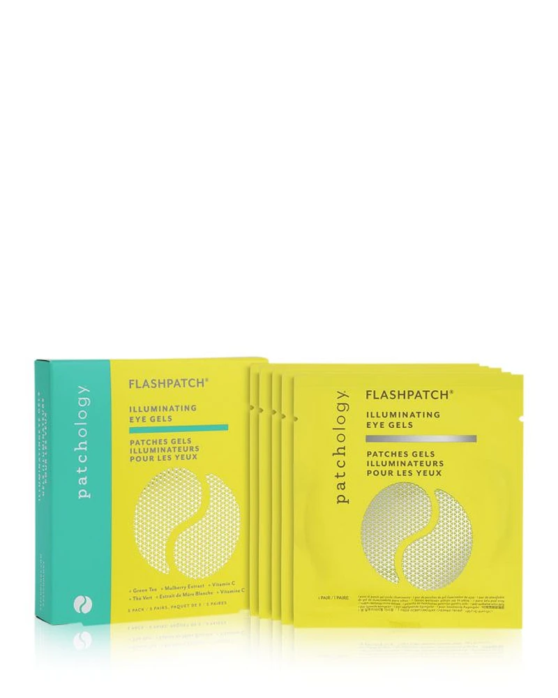 FlashPatch Illuminating Eye Gels, Pack of 5 Pairs