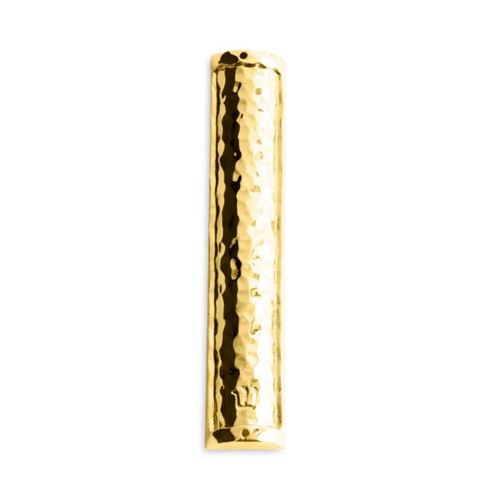 Hammertone Mezuzah Gold