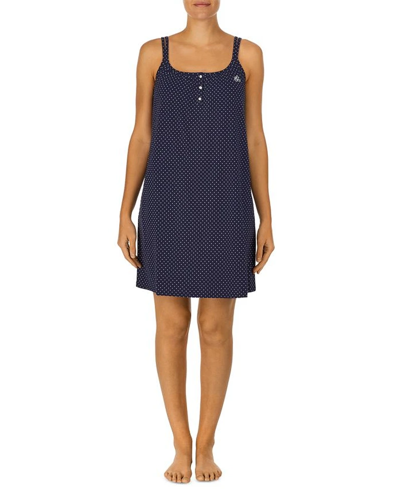 Polka Dot Short Night Gown