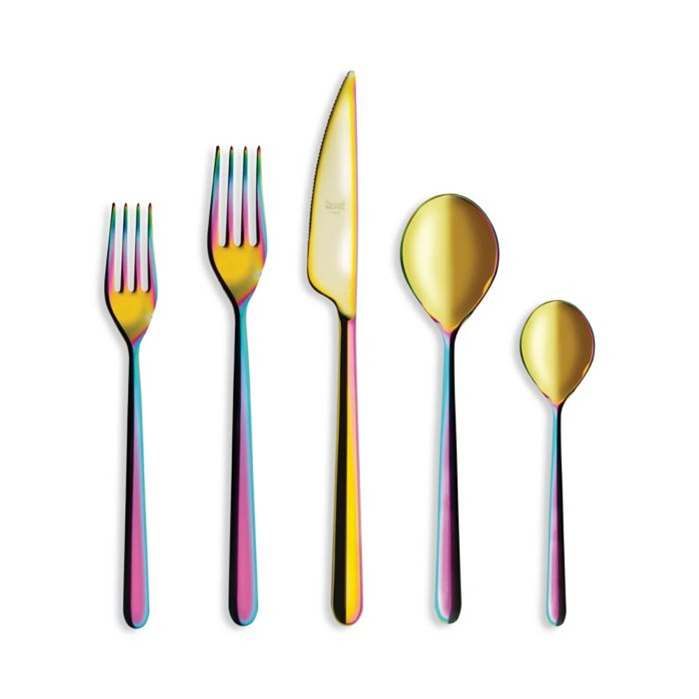 Linea Rainbow 5-Piece Place Setting