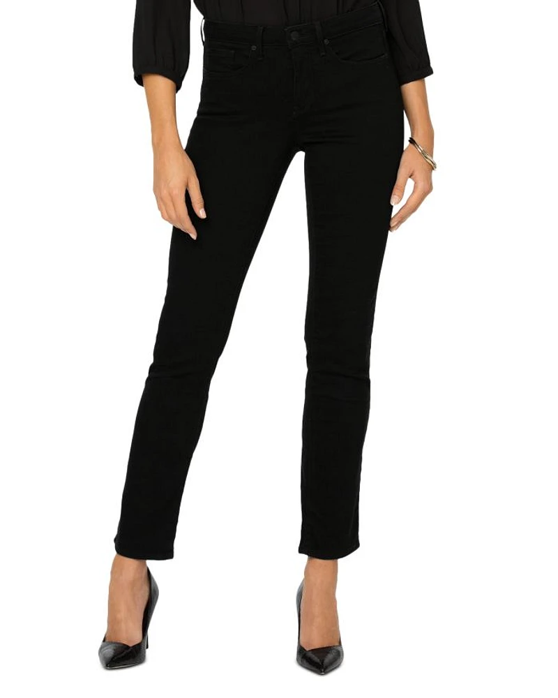Petites Sheri Slim Leg Jeans Black