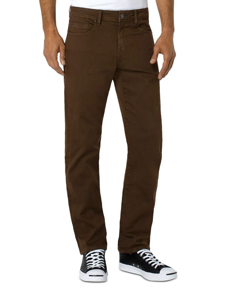 Regent Relaxed Straight Jeans Tobacco
