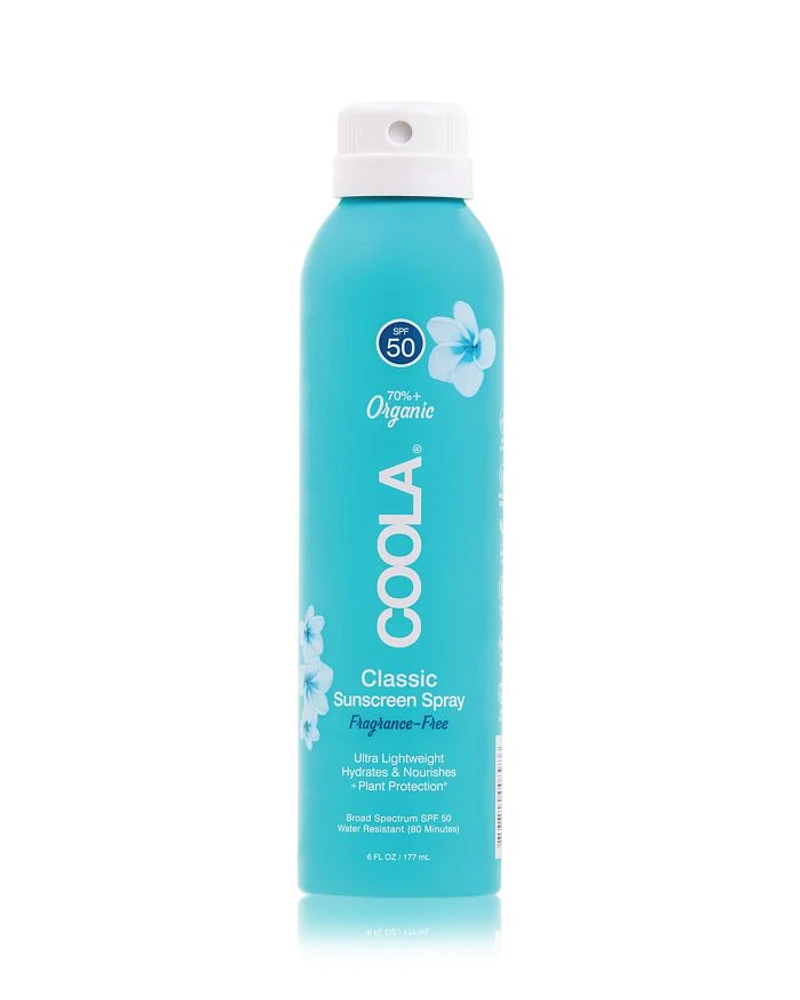Classic Body Spray SPF 50 - Fragrance Free 6 oz.