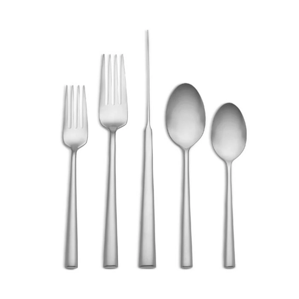 Malmo Satin 5 Piece Flatware Place Setting