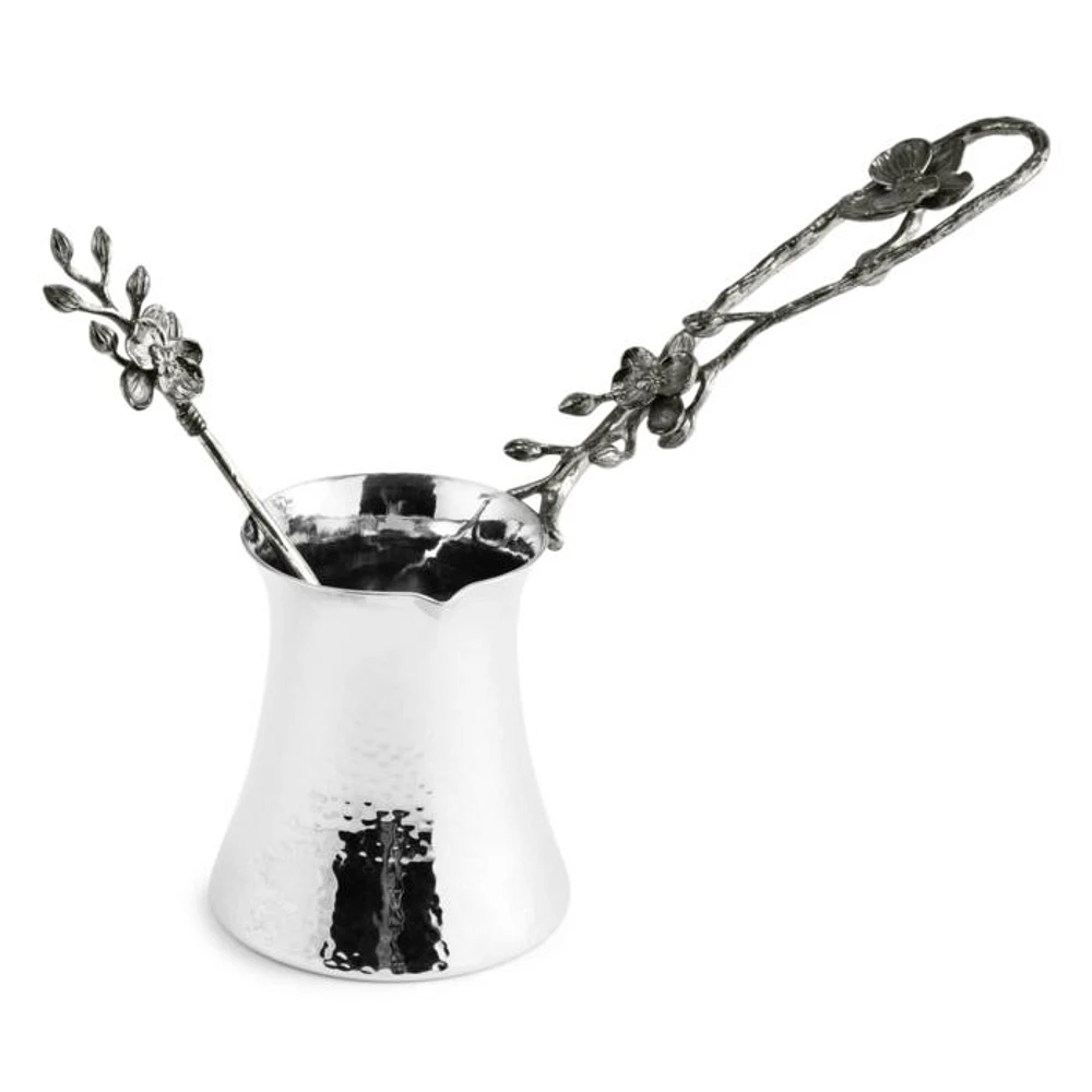 Black Orchid Coffee Pot