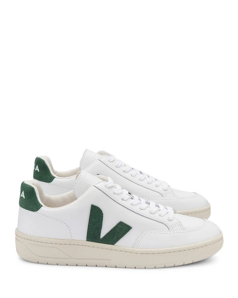 Men's V-12 Low Top Leather Sneakers