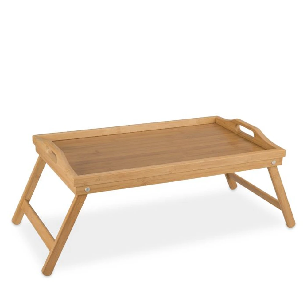 Folding Bamboo Breakfast Tray